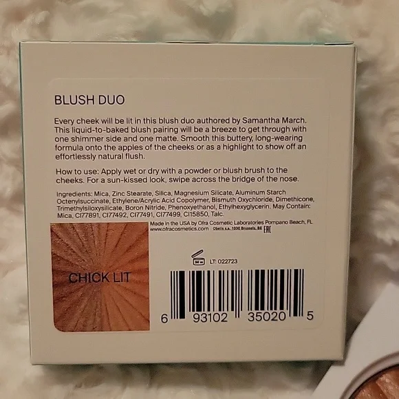 Pressed Powder OFRA Chick Lit Blush Duo - Picture 4 of 5